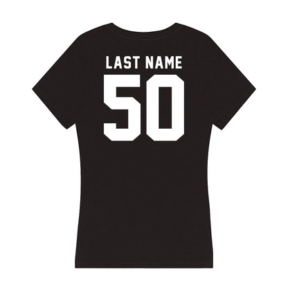 Siena - NCAA Men's Lacrosse : Johnny Accardo - Women's V-Neck T-Shirt-1