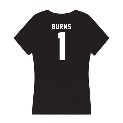 Siena - NCAA Women's Soccer : Cate Burns - Women's V-Neck T-Shirt-1