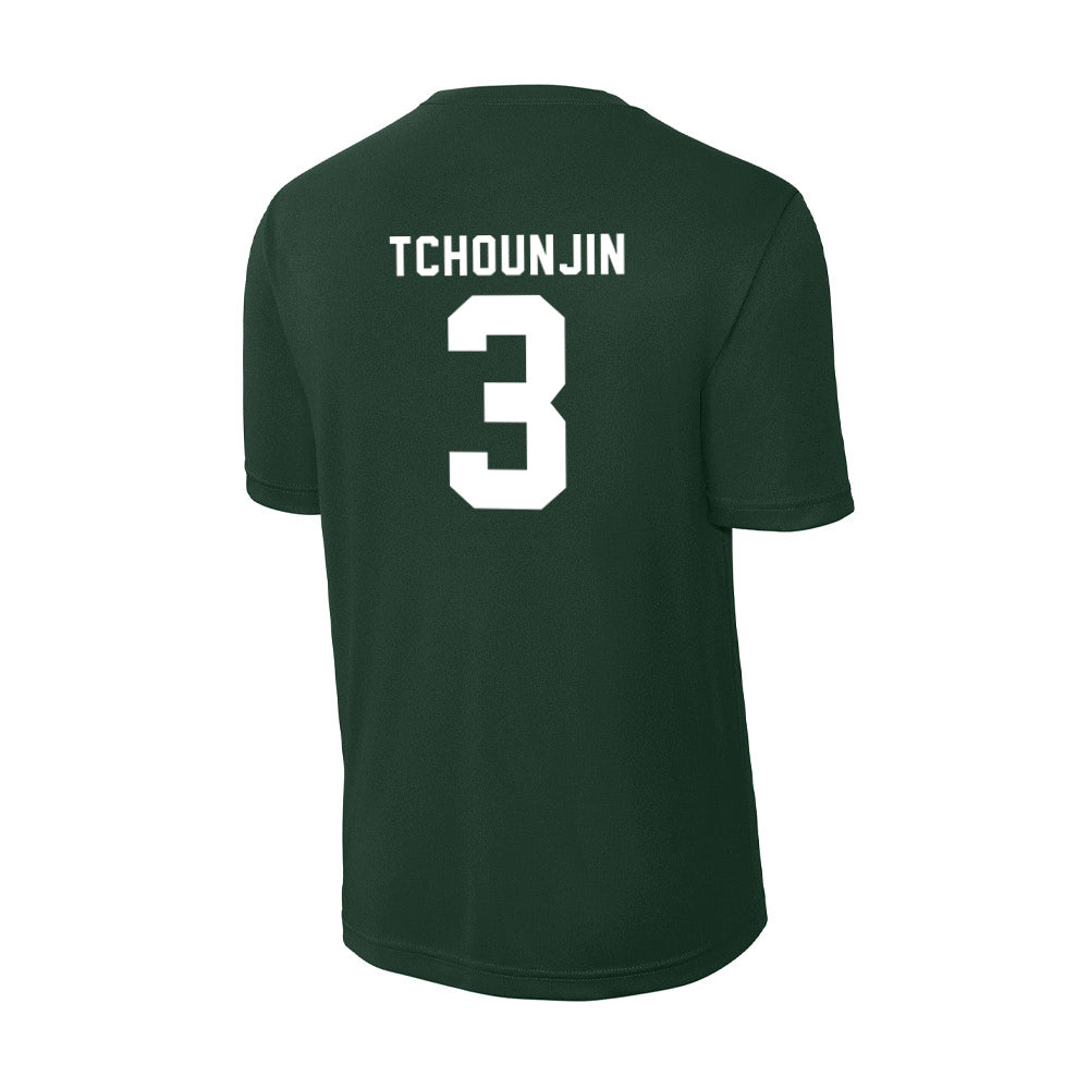 Siena - NCAA Men's Soccer : Karl Teddy Tchounjin - Activewear T-Shirt-1