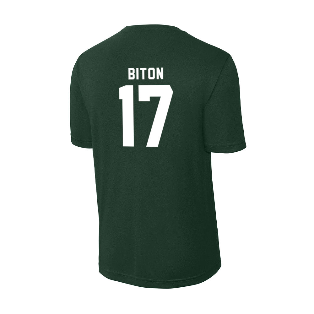 Siena - NCAA Men's Soccer : Ben Biton - Activewear T-Shirt-1