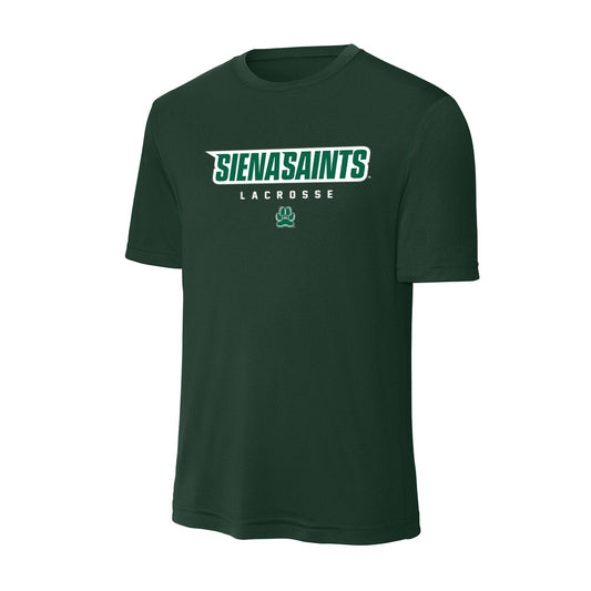 Siena - NCAA Men's Lacrosse : Logan Banek - Activewear T-Shirt-0