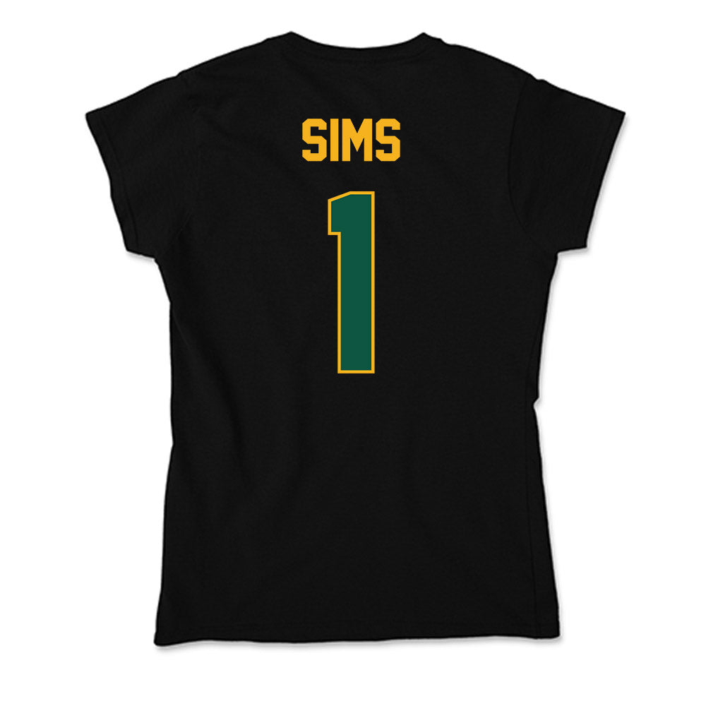 William & Mary - NCAA Football : Tariq Sims - Soft Style Women’s T-Shirt-1