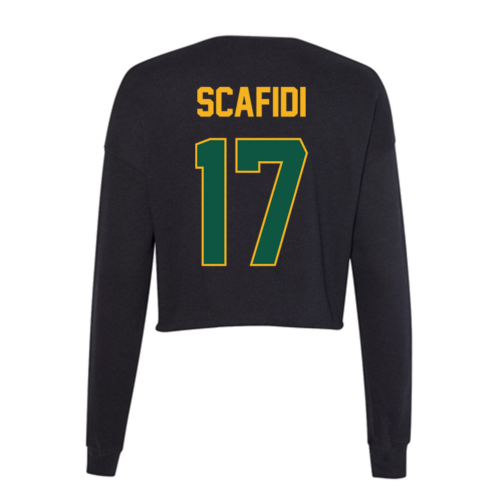 William & Mary - NCAA Baseball : Witt Scafidi - Women's Cropped Crew Fleece-1