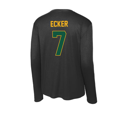 William & Mary - NCAA Baseball : Chase Ecker - Activewear Long Sleeve T-Shirt-1