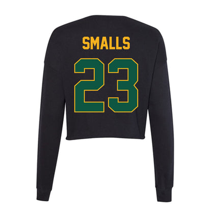 William & Mary - NCAA Football : Brayden Smalls - Women's Cropped Crew Fleece-1