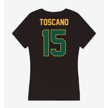 William & Mary - NCAA Football : Jack Toscano - Women's V-Neck T-Shirt-1