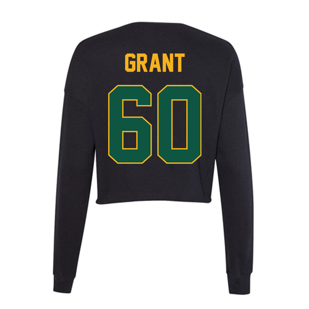 William & Mary - NCAA Football : Charles Grant - Women's Cropped Crew Fleece-1