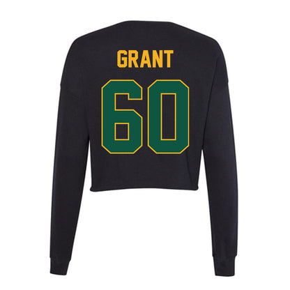 William & Mary - NCAA Football : Charles Grant - Women's Cropped Crew Fleece-1