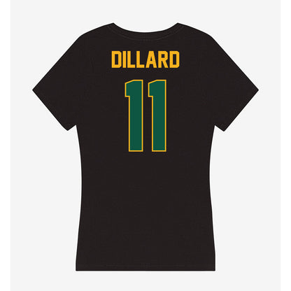 William & Mary - NCAA Football : Xavier Dillard - Women's V-Neck T-Shirt-1