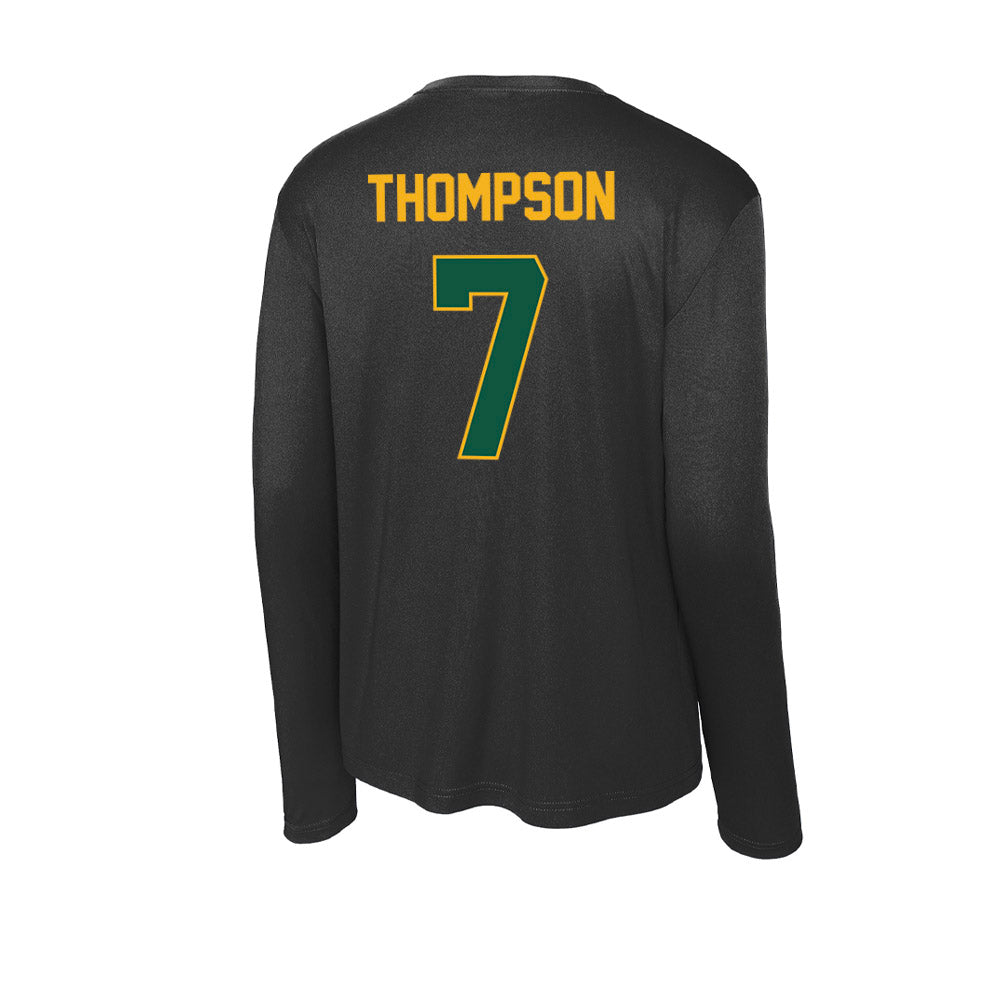 William & Mary - NCAA Football : Deven Thompson - Activewear Long Sleeve T-Shirt-1