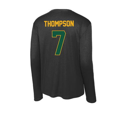 William & Mary - NCAA Football : Deven Thompson - Activewear Long Sleeve T-Shirt-1