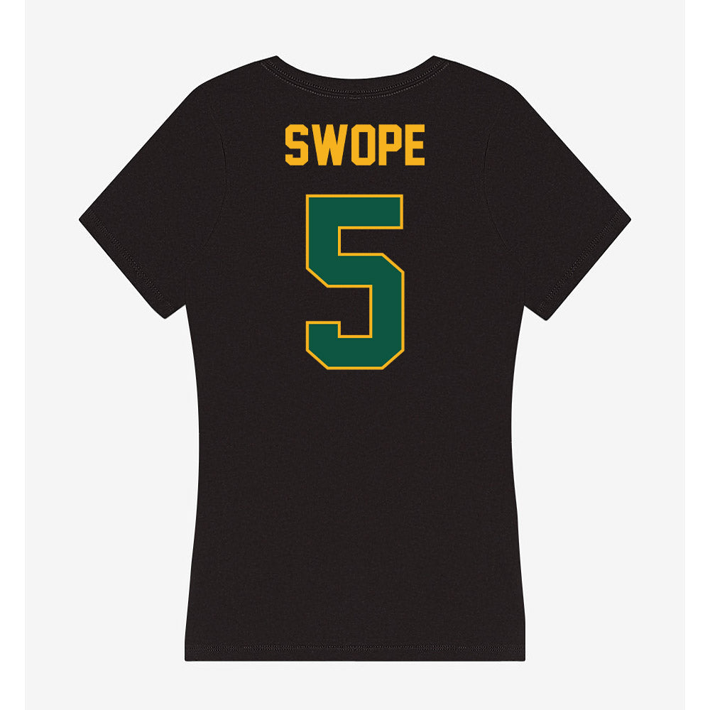 William & Mary - NCAA Women's Volleyball : Shylah Swope - Women's V-Neck T-Shirt-1