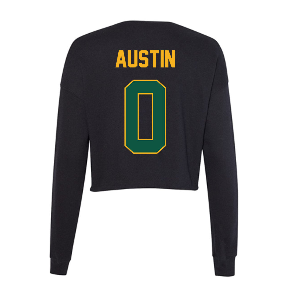 William & Mary - NCAA Football : Kai Austin - Women's Cropped Crew Fleece-1