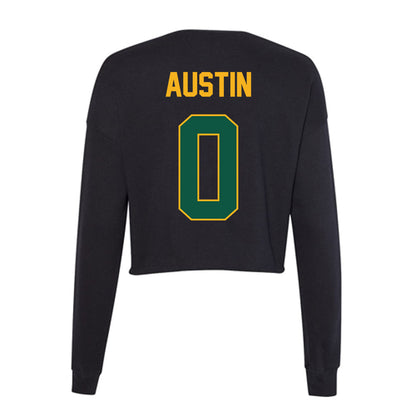William & Mary - NCAA Football : Kai Austin - Women's Cropped Crew Fleece-1