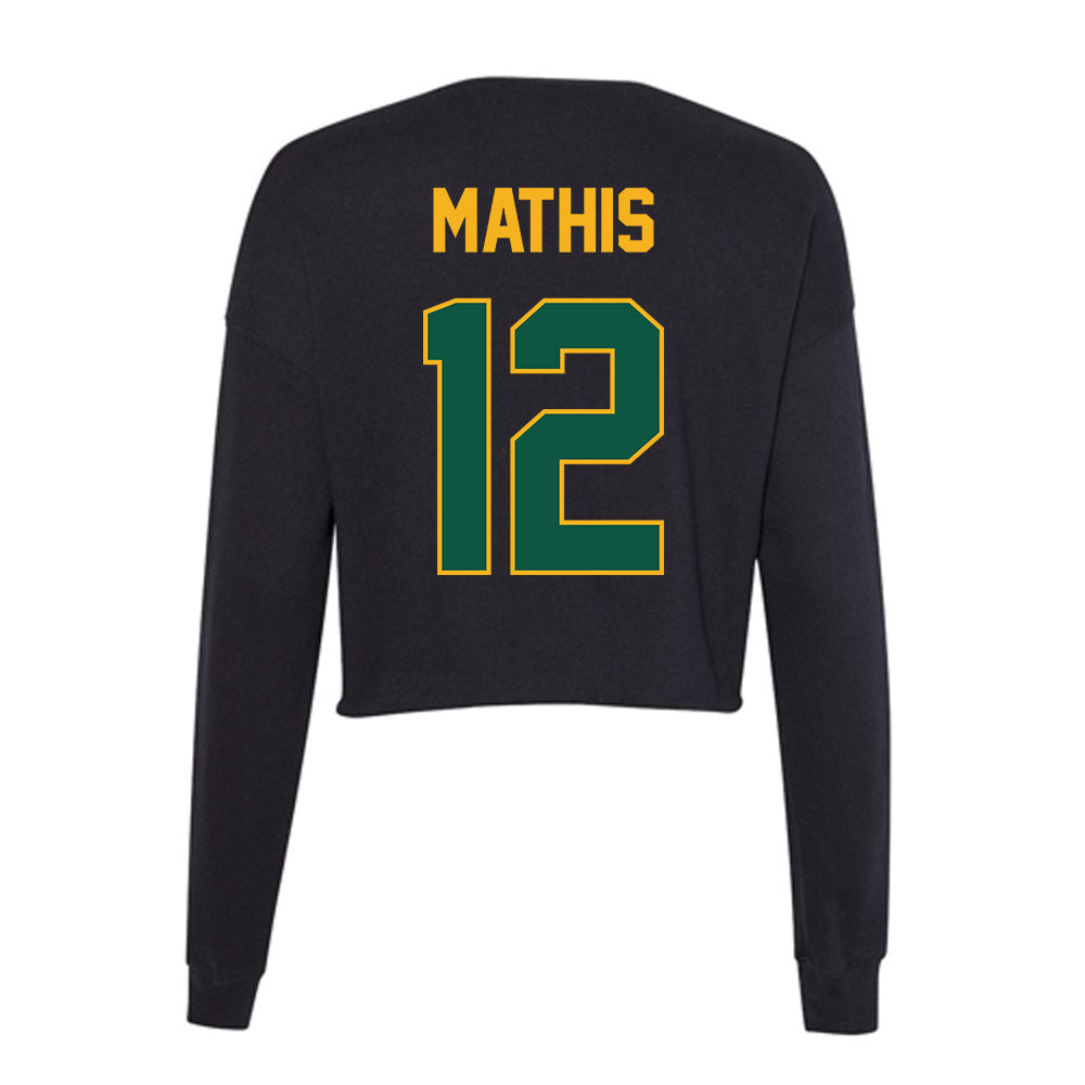 William & Mary - NCAA Football : Hollis Mathis - Women's Cropped Crew Fleece-1
