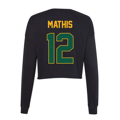 William & Mary - NCAA Football : Hollis Mathis - Women's Cropped Crew Fleece-1