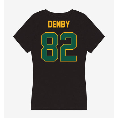 William & Mary - NCAA Football : Benny Denby - Women's V-Neck T-Shirt-1