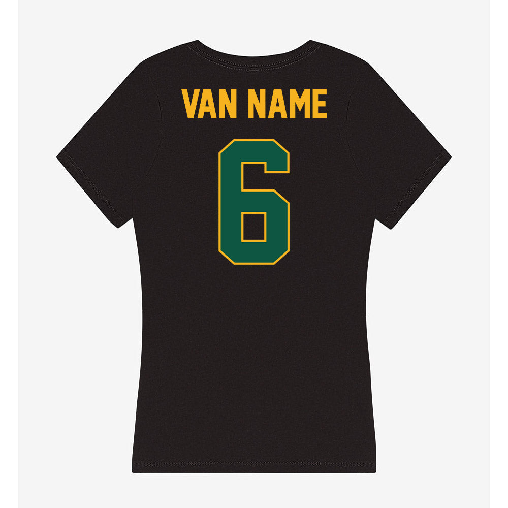 William & Mary - NCAA Women's Volleyball : Sophia Van Name - Women's V-Neck T-Shirt-1