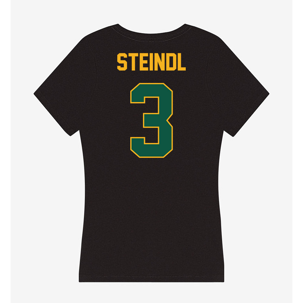 William & Mary - NCAA Women's Basketball : Jordyn Steindl - Women's V-Neck T-Shirt-1