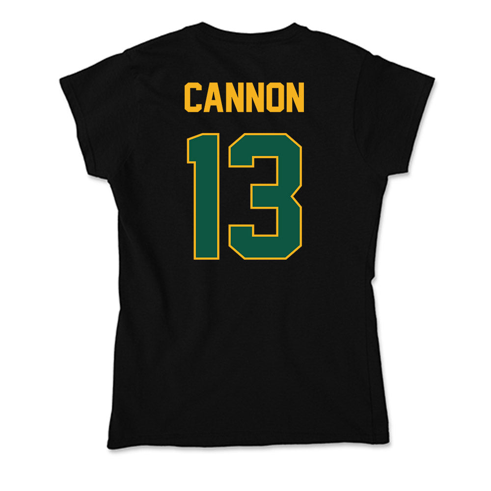William & Mary - NCAA Football : Trevon Cannon - Soft Style Women’s T-Shirt-1