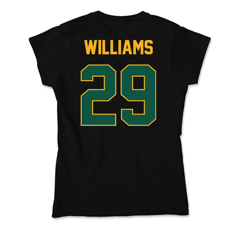 William & Mary - NCAA Football : Elijah Williams - Soft Style Women’s T-Shirt-1