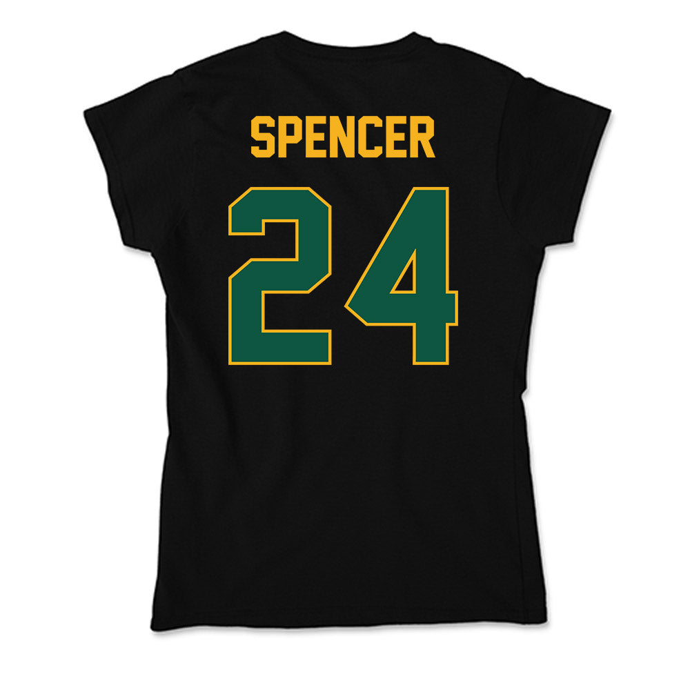 William & Mary - NCAA Men's Basketball : Kaleb Spencer - Soft Style Women’s T-Shirt-1