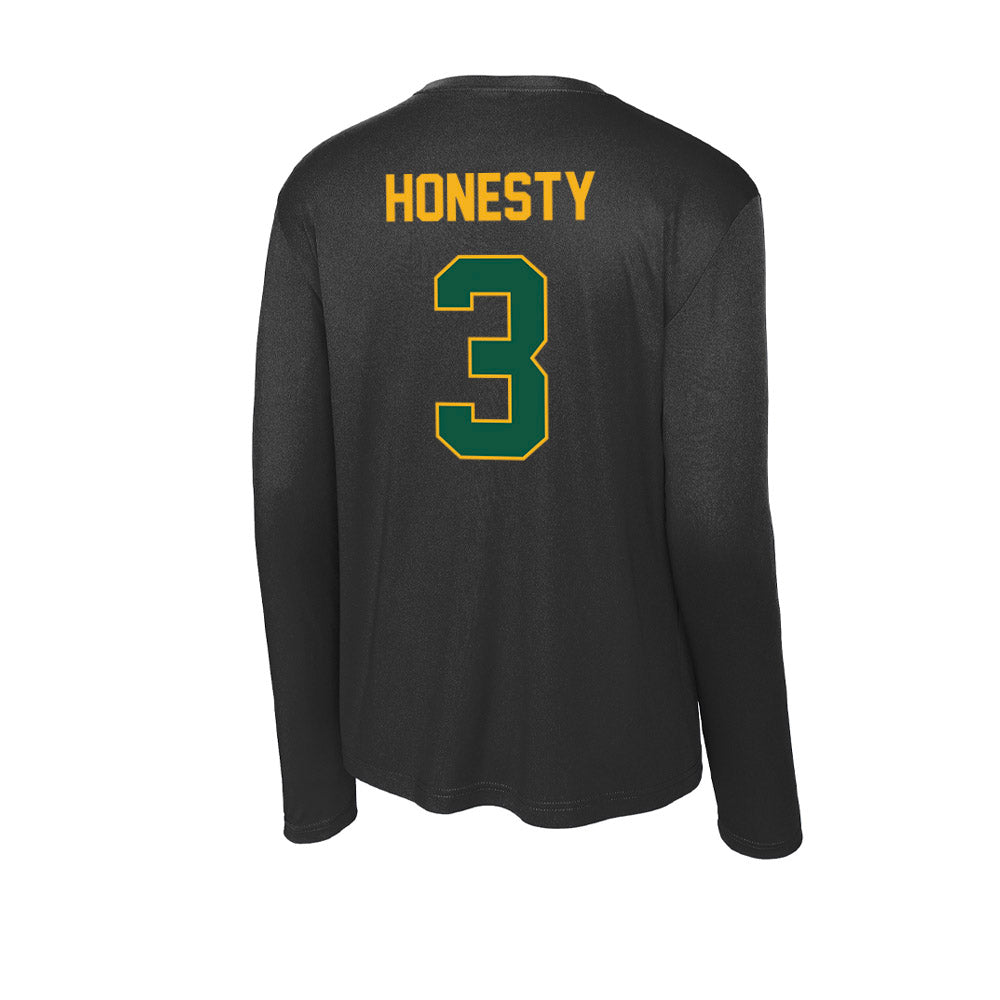 William & Mary - NCAA Football : Al Honesty - Activewear Long Sleeve T-Shirt-1