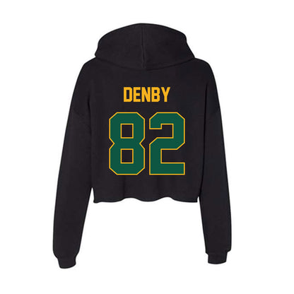 William & Mary - NCAA Football : Benny Denby - Women's Crop Fleece Hoodie-1