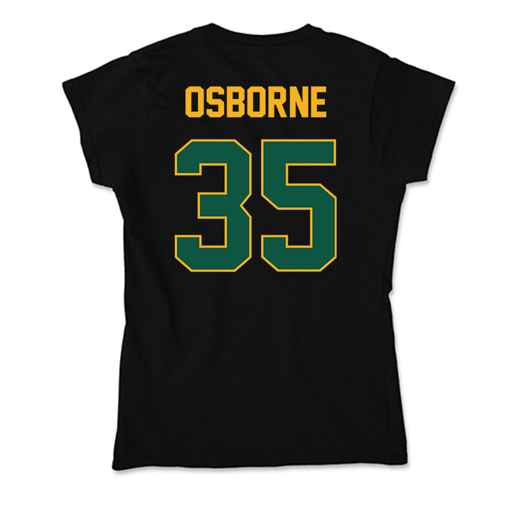 William & Mary - NCAA Football : Quinn Osborne - Soft Style Women’s T-Shirt-1