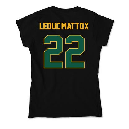 William & Mary - NCAA Football : Branson Leduc-Mattox - Soft Style Women’s T-Shirt-1