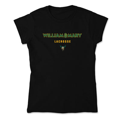 William & Mary - NCAA Women's Lacrosse : Delaney Roth - Soft Style Women’s T-Shirt-0