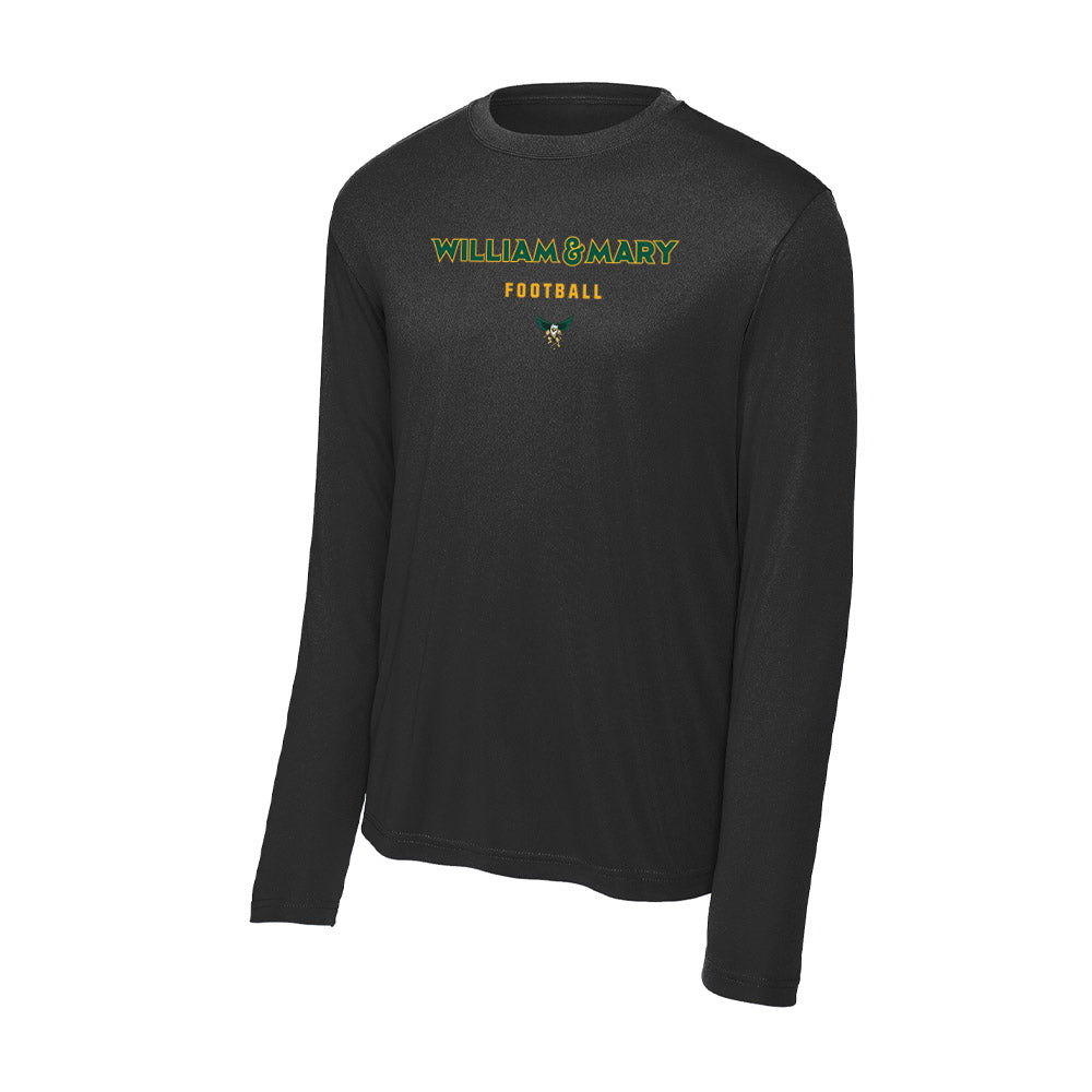 William & Mary - NCAA Football : Al Honesty - Activewear Long Sleeve T-Shirt-0