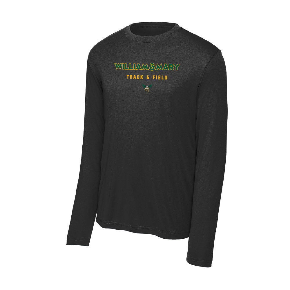 William & Mary - NCAA Women's Track & Field : Summer Mellow - Activewear Long Sleeve T-Shirt-0