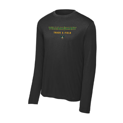 William & Mary - NCAA Women's Track & Field : Summer Mellow - Activewear Long Sleeve T-Shirt-0