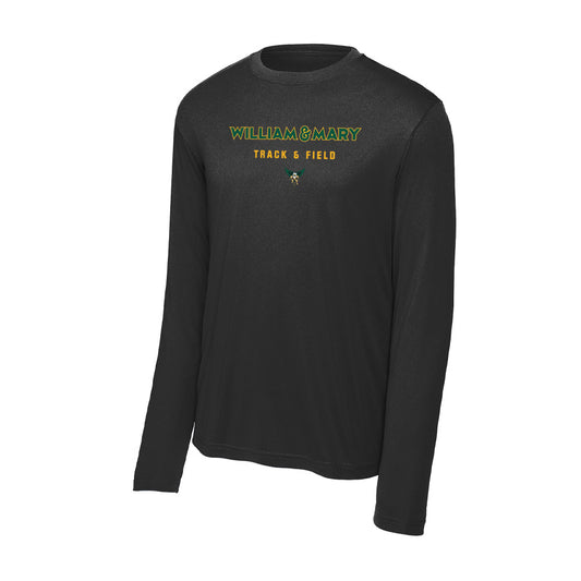 William & Mary - NCAA Women's Track & Field : Summer Mellow - Activewear Long Sleeve T-Shirt-0