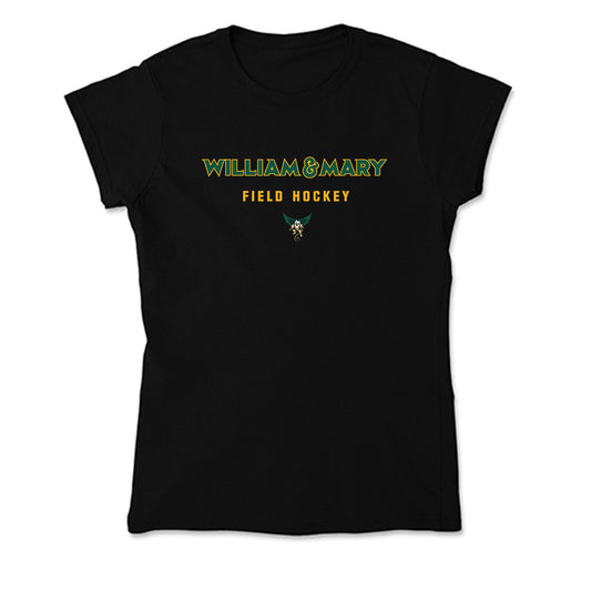 William & Mary - NCAA Women's Field Hockey : Sophie Ermellini - Soft Style Women’s T-Shirt-0