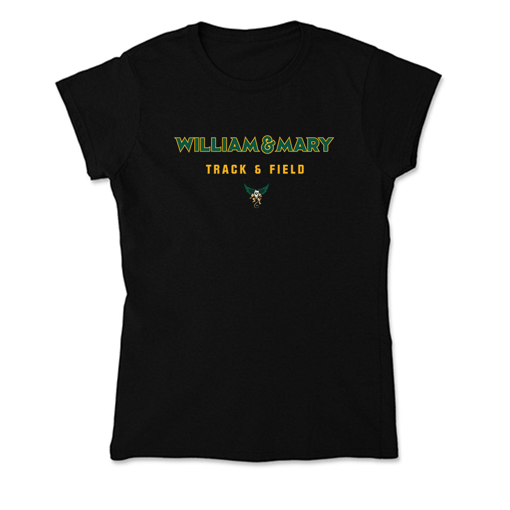 William & Mary - NCAA Women's Track & Field : Summer Mellow - Soft Style Women’s T-Shirt-0