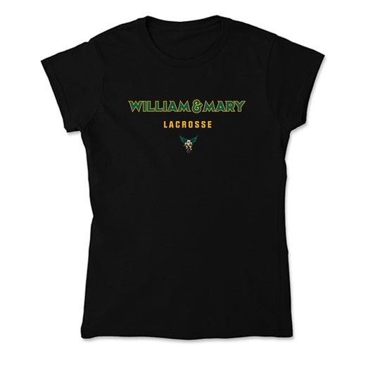 William & Mary - NCAA Women's Lacrosse : Bella Rosato - Soft Style Women’s T-Shirt-0