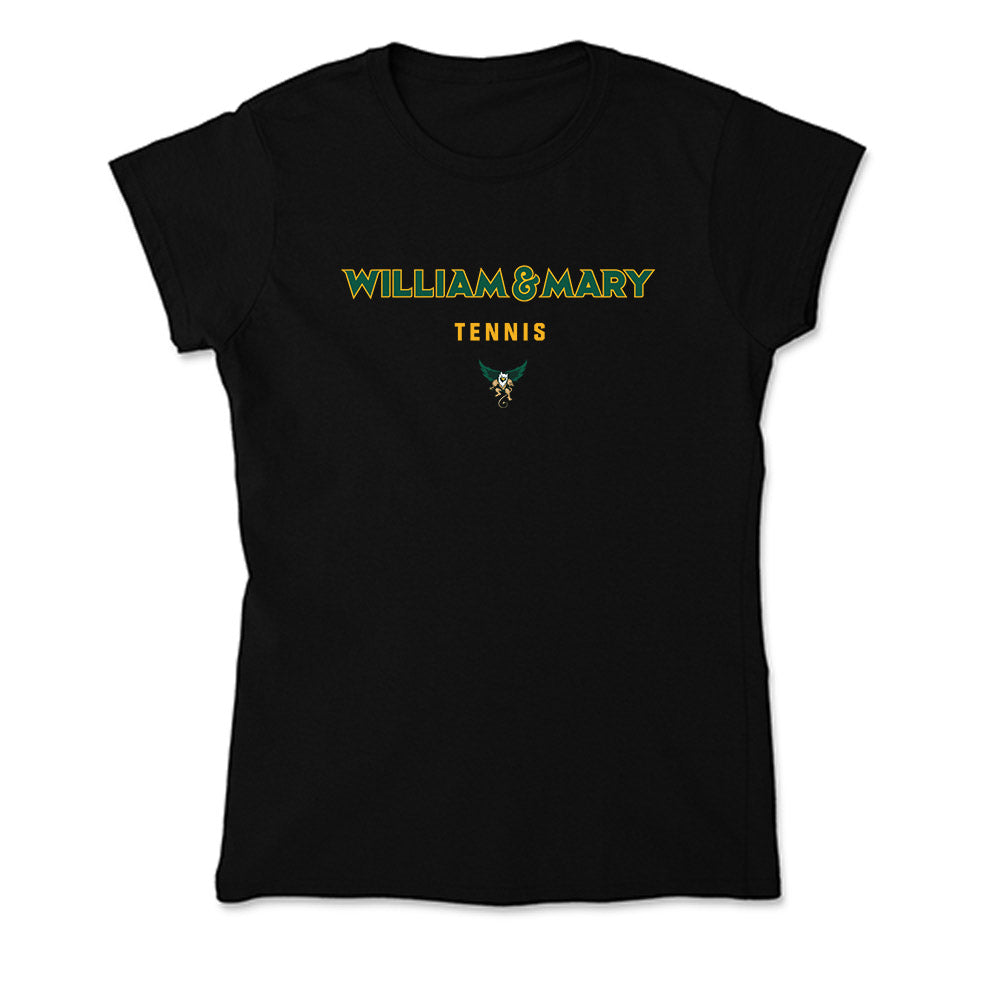 William & Mary - NCAA Men's Tennis : Austin Cohen - Soft Style Women’s T-Shirt-0