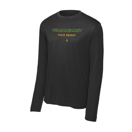 William & Mary - NCAA Women's Field Hockey : Sophie Ermellini - Activewear Long Sleeve T-Shirt-0