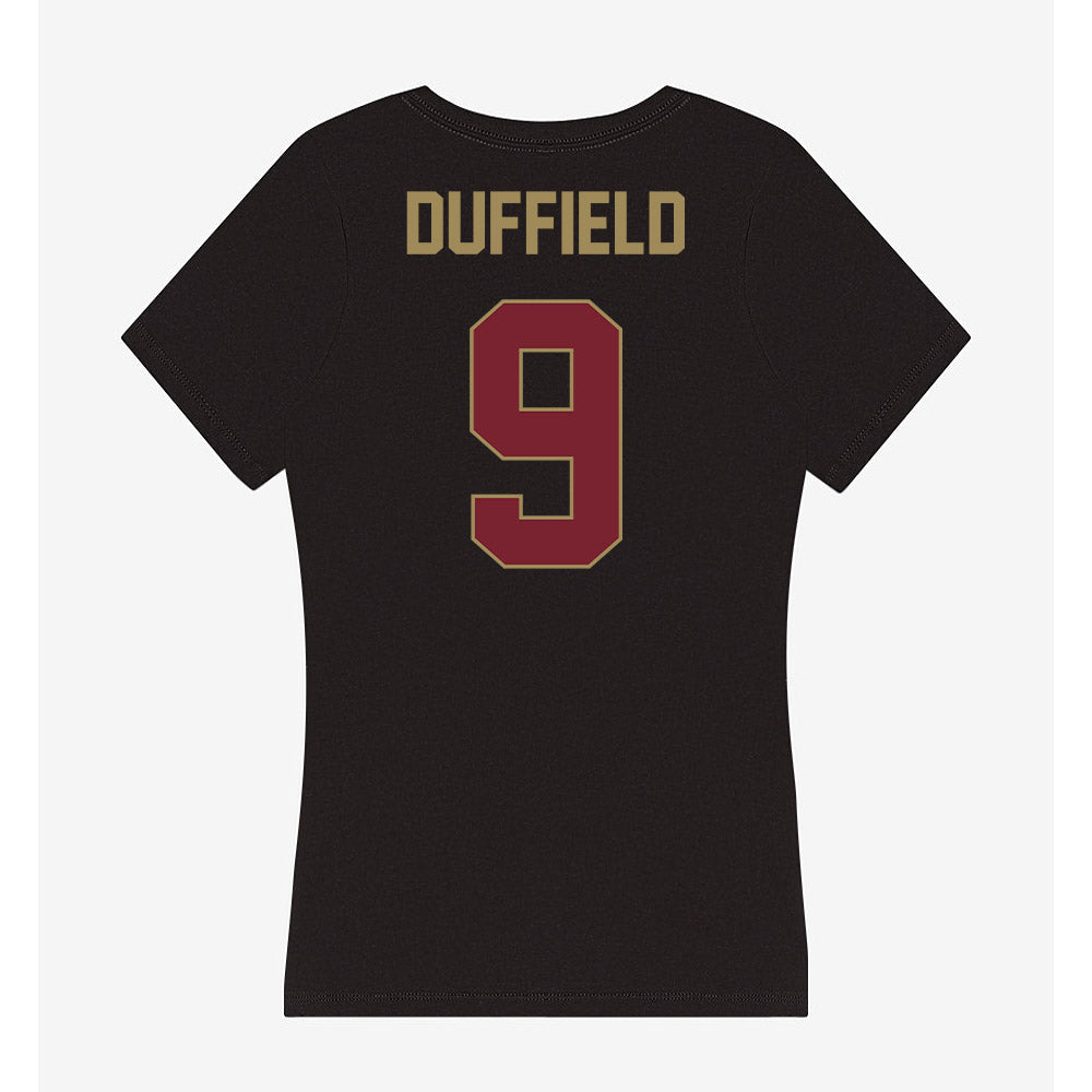 Charleston - NCAA Women's Volleyball : Emma Duffield - Women's V-Neck T-Shirt-1