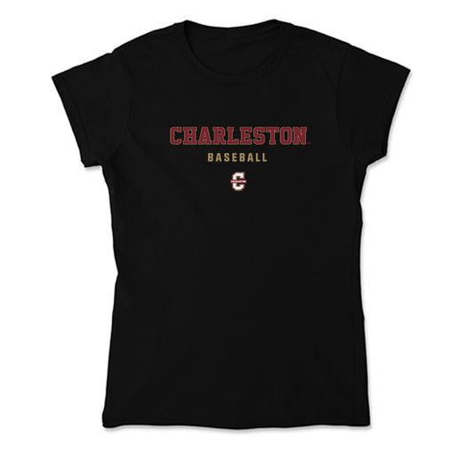 Charleston - NCAA Baseball : Derek Duval - Soft Style Women’s T-Shirt-0