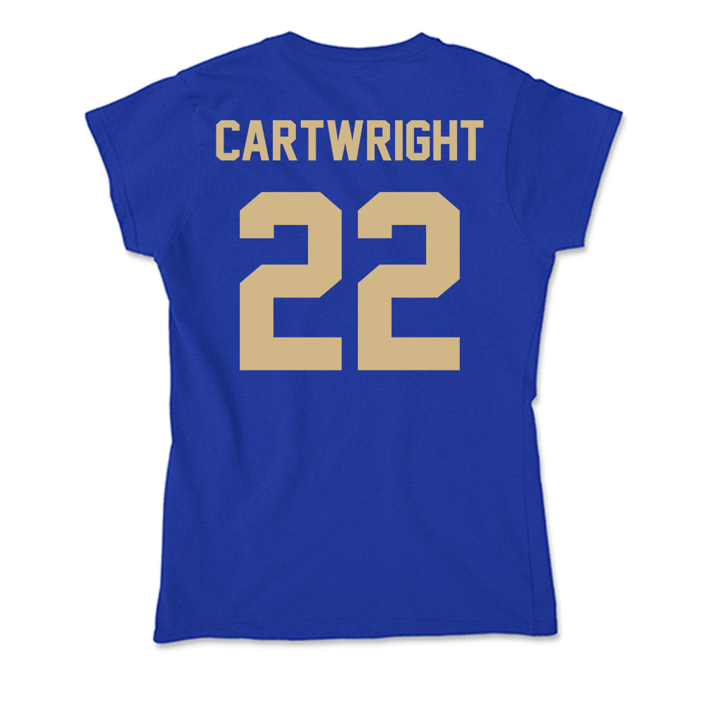 Tulsa - NCAA Women's Basketball : Mady Cartwright - Soft Style Women’s T-Shirt-1