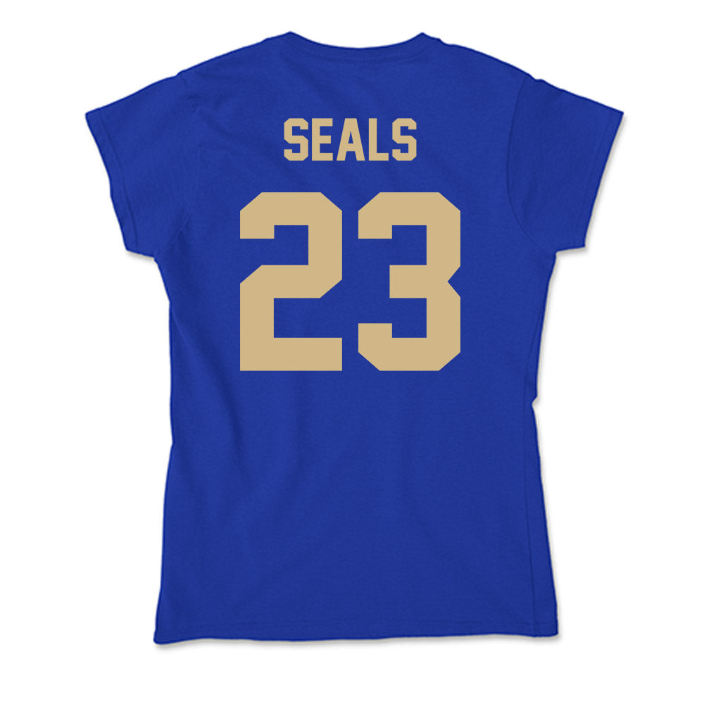 Tulsa - NCAA Men's Basketball : Ari Seals - Soft Style Women’s T-Shirt-1