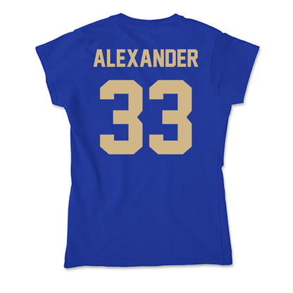 Tulsa - NCAA Football : William Alexander - Soft Style Women’s T-Shirt-1