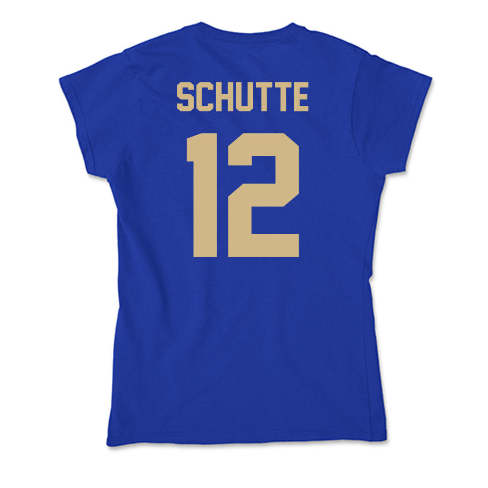 Tulsa - NCAA Women's Soccer : Blaine Schutte - Soft Style Women’s T-Shirt-1