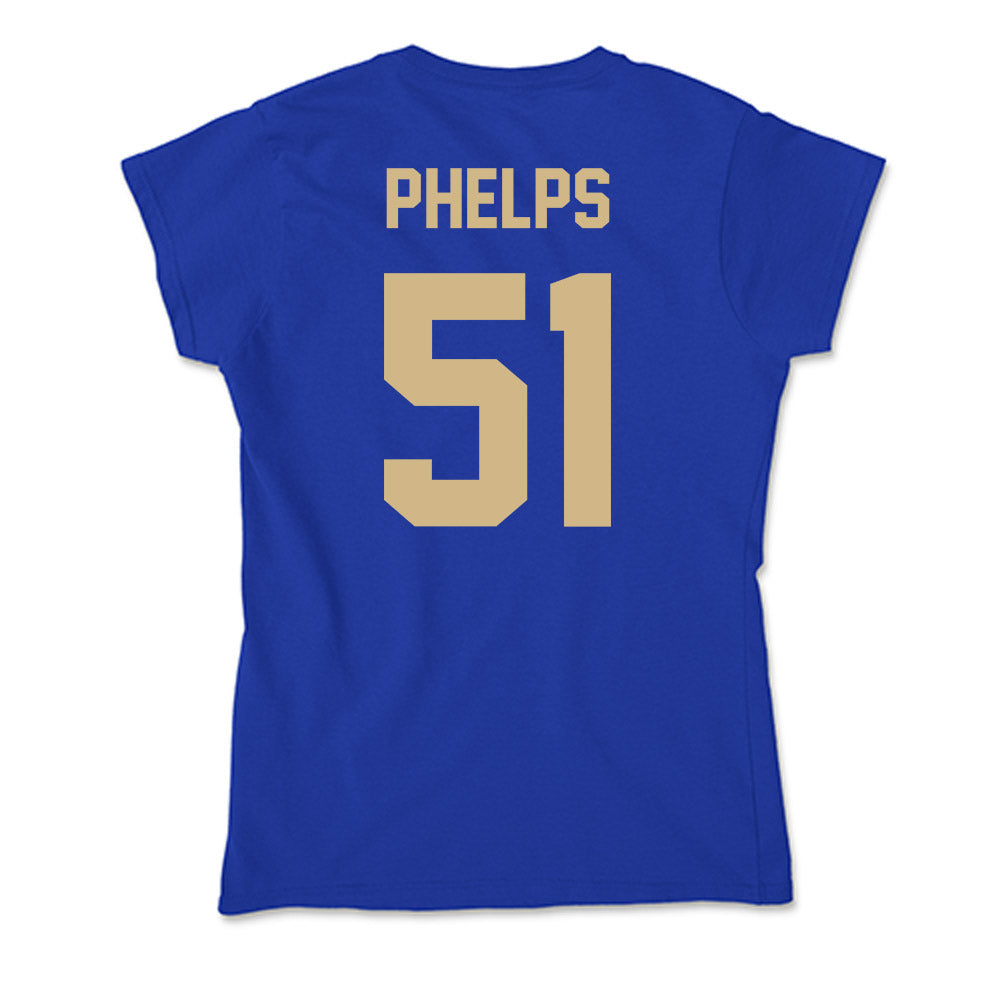 Tulsa - NCAA Football : Connor Phelps - Soft Style Women’s T-Shirt-1