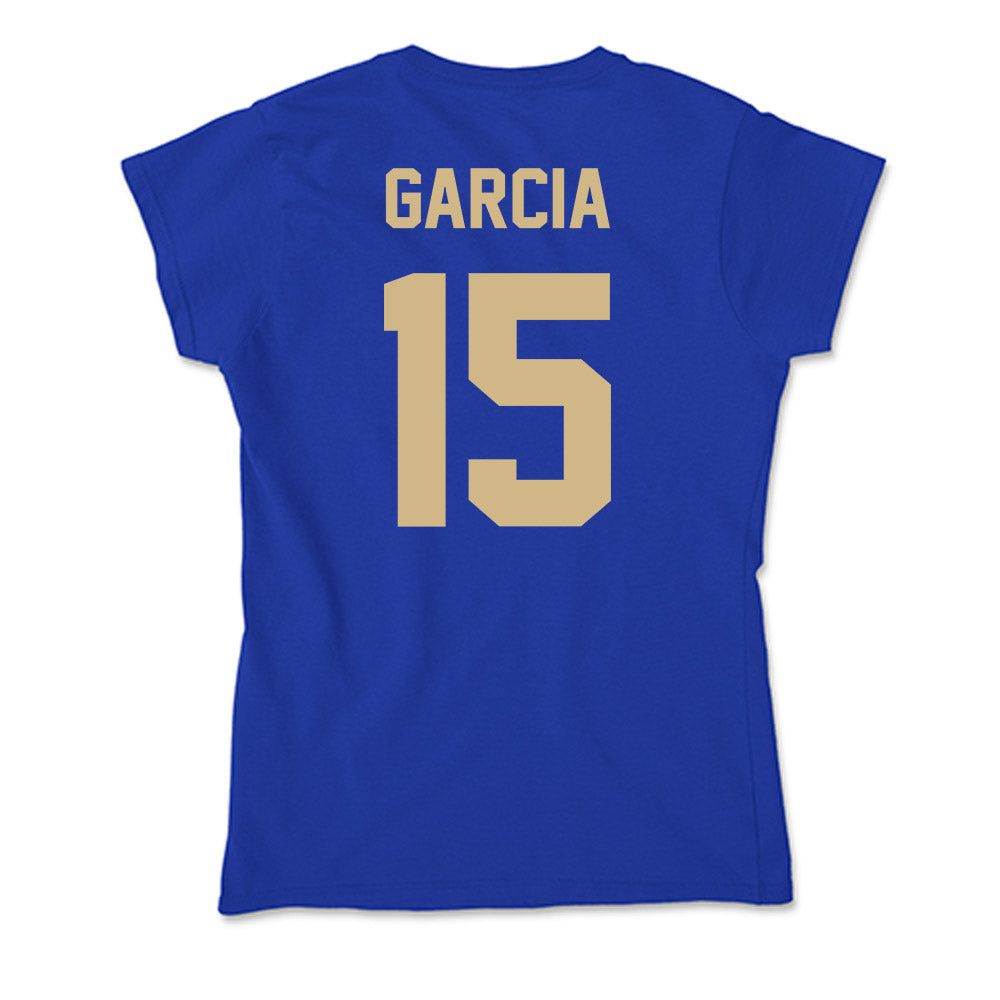 Tulsa - NCAA Men's Basketball : Jared Garcia - Soft Style Women’s T-Shirt-1