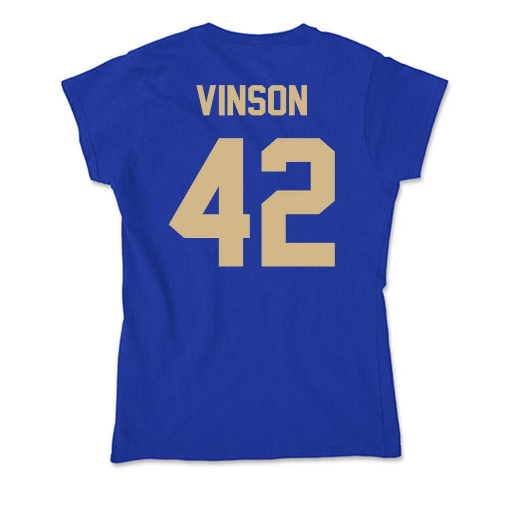 Tulsa - NCAA Football : Ty Vinson - Soft Style Women’s T-Shirt-1