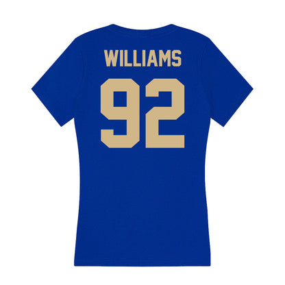 Tulsa - NCAA Football : Amieh Williams - Women's V-Neck T-Shirt-1